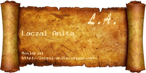 Laczai Anita névjegykártya